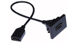 FLF/DPPORT-KBS-SW, FLF mounting plate, Contrik