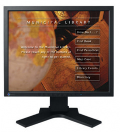 L760T black, FlexScan TFT touch panel;5:4;19 '', Eizo