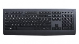 4X30H56874, Keyboard, Professional, US English with €, QWERTY, USB, Wireless, Lenovo