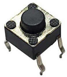RND 210-00193, PCB Tactile Switch , 50 mA, 12 VDC, RND Components