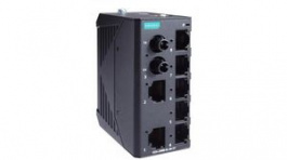 EDS-2008-EL-M-ST, Industrial Ethernet Switch 8 RJ45/ST IP40, Moxa
