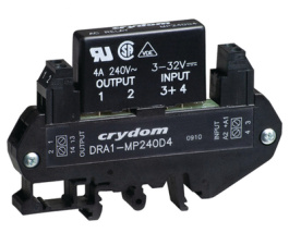 DRA1-MP240D4, Solid state relay single phase - 3...32 VDC 4 A, Sensata