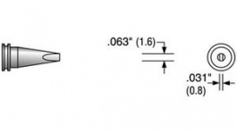 MS-3200, Soldering Tip Chisel 1.6mm, Techspray