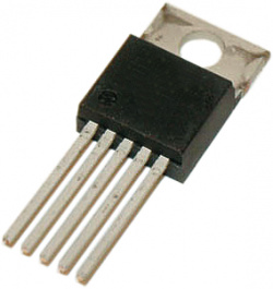 LM2595T-ADJ/NOPB, Переключающий контроллер TO-220-5, Texas Instruments