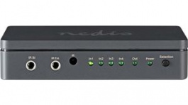 VSWI3404AT, 4-Port HDMI Switch 4x HDMI Input - HDMI Output, Nedis (HQ)