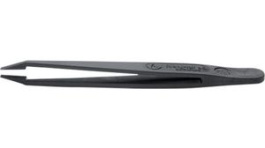 709.SV, Full Plastic Tweezers ESD PVDF Angled/Flat/Squared 115mm, Ideal-Tek