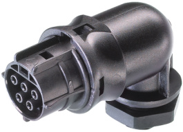 RST20I5S B1 M91 SW, Connector M25 female angled L3-N-PE Screw connection, Wieland Electric