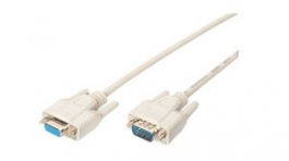 AK-310200-018-E, Video Cable, VGA Plug - VGA Socket 1.8m, DIGITUS