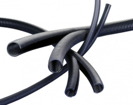 PPCOF-29B.50, Corrugated tube, split 34.5 mm black, PMA AG (Cable protection)