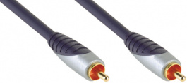 SAL4802, Digital premium performance audio cable 2 m Black, Bandridge