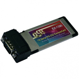 EX-1390, ExpressCard 34 mm Serial RS232 1-Port, Exsys