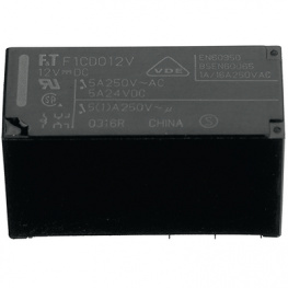 FTR-F1 CD0, PCB power relay 24 VDC 400 mW, Fujitsu