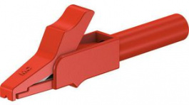 24.0157-22, Crocodile Clip Red 15A 300V, Staubli (former Multi-Contact )