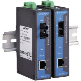 IMC-21A-M-SC, Converter RJ45 10/100-100FX SC/MM, Moxa