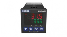 ESM-4430.2.20.0.1/01.02/0.0.0.0, Process Controller, RTD/Thermocouple/Current/Voltage, 24V, Output Type Relay/SSR, 46x46mm, EMKO Elektronik A.S.