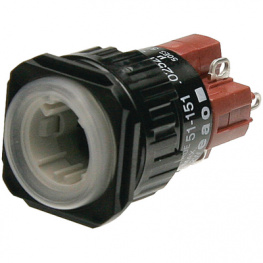 51-282.0252F, Illuminated push-button Latching function 2 NO+2 NC, EAO
