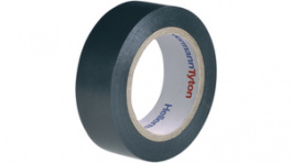 HTAPE-FLEX2000+19x6 PVC BK, PVC Insulation Tape black 19 mmx6 m, HellermannTyton