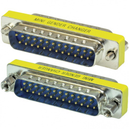 PB-323, Mini gender changer DB25 m - m, Maxxtro