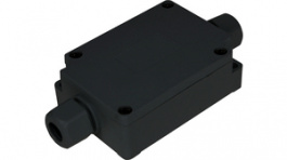 TMC-4PB, Junction Box 60 x 24 x 40mm Polybutylene Terephthalate (PBT) IP65 Black, Takachi