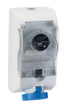 KI 1664 IB6 sockets, interlocked socket-outlets, CH 10x38 fuse carrier, 16A(A.C.)