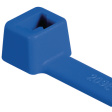 T30R-ETFE-BU-C-1 [100 шт] Cable Tie Blue 150 mm x 3.5 mm Ethylene Tetrafluoroethylene