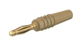 22.2618-27, Laboratory Socket, diam. 2mm, Brown, 10A, 60V, Gold-Plated, Staubli (former Multi-Contact )