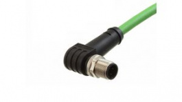 130048-0300, Sensor Cable M12 Plug-Pigtail 5m 1.5A 4 Poles, Molex