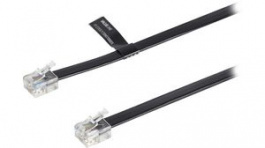 VLTP90300B30, Telecom Cable 3 m Black, Valueline