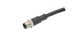 M12A-17BMMM-SL8B01, M12 Straight Plug Sensor Cable, 17 Poles, A-Coded,, ALTW Technology