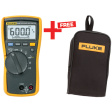 FLUKE-114/C25 EUR Multimeter digital FLUKE-114/C25 EUR TRMS AC 600 VAC