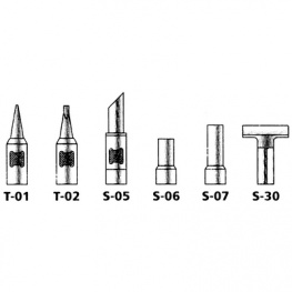 S-06, Solder tip and nozzle for Solderpro 50, -