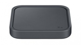 EP-P2400TBEGEU, Charger Pad with Quick Charge Adapter, Wireless, 15W, Dark Grey, Samsung
