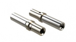 AT62-203-12141, Crimp Terminal, Receptacle, Nickel, 14 ... 12AWG, Amphenol