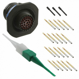 D38999/24WC35SN, Appliance socket, round 13-35 22P, Amphenol