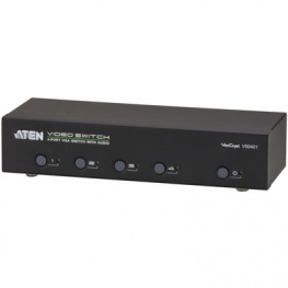 VS0401, Видео/аудиосвич VGA, 4 порта, Aten