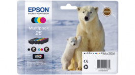T26164010, Ink multipack CMYBK Cyan / Magenta / Yellow / Black / Photo, Epson