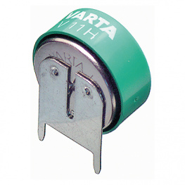 2/V15H KM SLF, Button cell battery pack 2.4 V 15 mAh, Varta