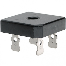 FB5006, Bridge rectifier 600 V 50 A QUAD-28.6, Fagor
