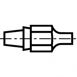 DX MEASURING NOZZLE, Desoldering nozzle 1 p., Weller