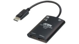 VS92DP, 4K DisplayPort Splitter, 1x DisplayPort - 2x DisplayPort, Aten