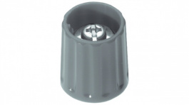 27-15601, Rotary knob 15 mm light grey, RITEL