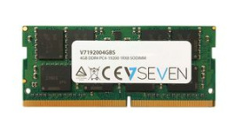 V7192004GBS, Notebook RAM Memory DDR4 1x 4GB SODIMM 260 Pins, V7