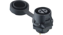 2320 07 T12CB100, Quicklock Size 12, / Socket 7 Contacts, 3A, 125V, IP67, LUTRONIC