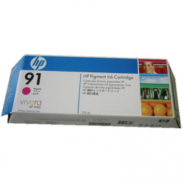 C9484A, Ink triple pack 91 magenta, HP