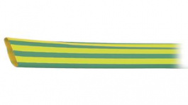 DCPT-3/1.5-45-STK XXX, Heat-Shrink Tubing Polyolefin, 1.5 ... 3mm, Green / Yellow, 1.2m, TE / Raychem