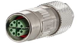 MMF881A315, Cable socket M12 M12 8 Poles, Metz Connect