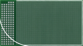 RE434-LF, Prototyping board FR4 epoxy fibre-glass + HAL, Roth Elektronik