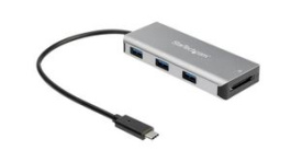 HB31C3ASDMB, USB Hub, 3x SD Card Slot/USB A Socket - USB C Plug, StarTech.com