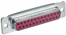 F15S-K700, D-Sub socket 15 Female Solder Cup / Solder Lug/Straight, FCT