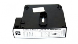 10015355-RK, Wristband, Polypropylene, 25 x 279mm, 175pcs, Red / White, Zebra